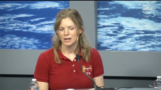 17K views · 559 reactions | SpaceX #Crew9 crewmates Zena Cardman, Nick Hague, and Stephanie Wilson talk about science and operations planned during their mission aboard the orbital outpost. | International Space Station | Facebook