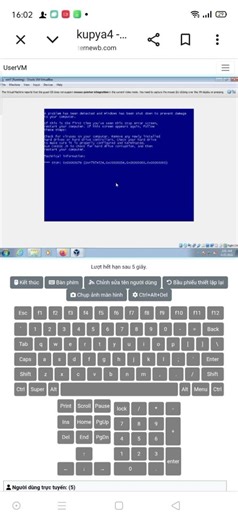 microXP install has BSOD VM