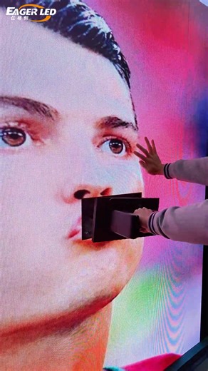 Weird Ronaldo?EA640F2 indoor LED display is a visually stunning produce, featuring a front service design for its LED modules, power supply and receiving card.#EagerLED #indoorLEDdisplay #LEDdisplay #LEDmodule #Ronaldo #LEDdisplayfactory Buy stable LED display, go to EagerLED. Website: http://www.eagerled.com Email: info@eagerled.com Whatsapp: 86 153 6103 8665 Instagram: https://www.instagram.com/eagerled_led_display Youtube: https://www.youtube.com/@EagerLED Tiktok: http://www.tiktok.com/@eager