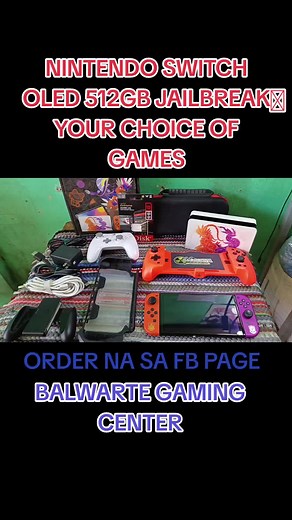 Nintendo Switch OLED 512GB Jailbreak Guide