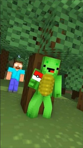 Mikey & JJ Funny Minecraft Animation 😂 | Minecraft Shorts