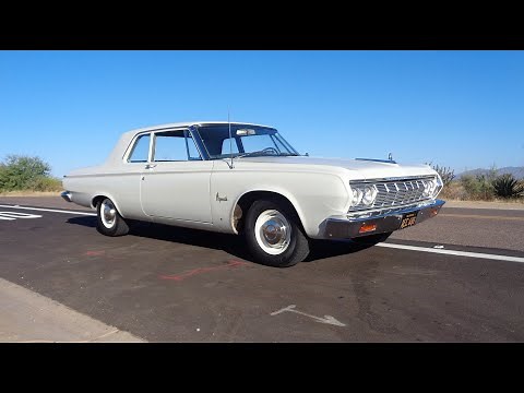 Original Survivor 426 Street Wedge 1964 Plymouth Savoy 2 Door & Ride My Car Story with Lou Costabile