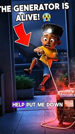 AUNTIE’S OLD RUST GENERATOR VS. TOBI! 😱⚡ #GlobalFamily