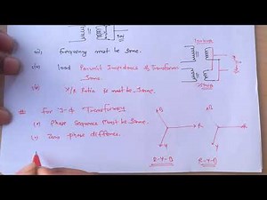 Parallel Operation of Transformer | Load Sharing Between Two Parallel Transformer |