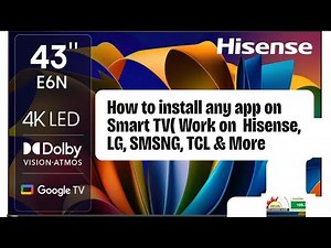 How to Install ANY App on Smart TV (Works on Hisense, Samsung, LG, TCL & More!)