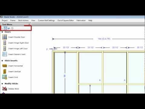 Glazier Studio - Program Overview: Navigation