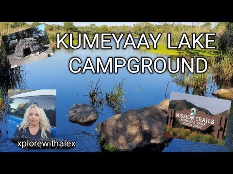 Kumeyaay Lake Campground in San Diego County, CA.