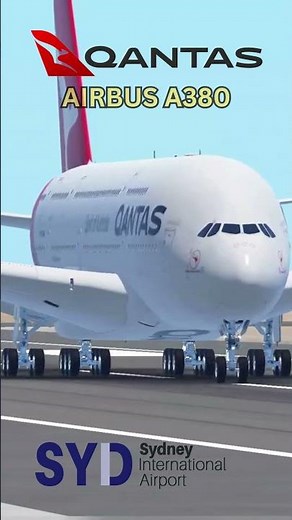 Qantas Spirit of Australia Airbus A380 Takes Off From Sydney Airport in Infinite Flight