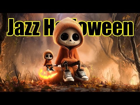 Live Halloween Jazz 🎷 | Relaxing Spooky Jazz Music for October Nights