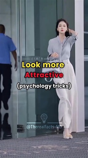 How to look more attractive #selfimprovement #attractive #psychologytricks