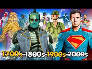 The Entire 300 Year Long DCU Timeline