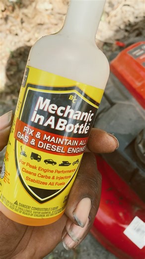 Mechanic in A Bottle!! Works #like #a #rock #lawncare #maintenance #diy #youtube #shorts