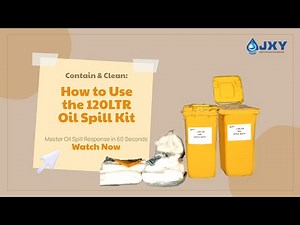 Contain & Clean:How to Use the 120LTR Oil Spill Kit