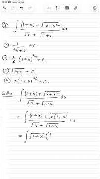 INDEFINTE INTEGRATION