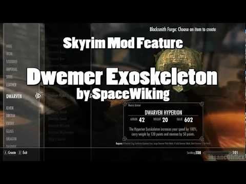 Skyrim Mod Feature: Dwemer Exoskeleton