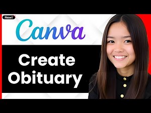 How To Make A Obituary using Canva (Make Funeral Program In Canva) 2026 (Step By Step)