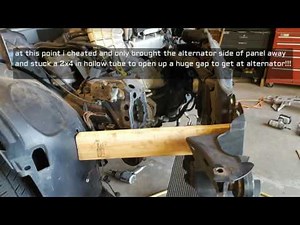 2006 Mini Cooper S Alternator replacement