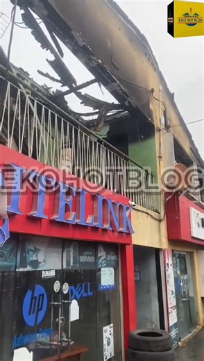 A fire outbreak has destroyed goods worth millions of naira at a one-storey commercial building in Lagos Computer Village, Ikeja, with one firefighter sustaining a minor injury during the emergency response. #fire #emergency #safety #fypviral #fypviralシfypviralシhashtagfbreels #NewsUpdate #trendingnews #viralpost #BreakingNews #exploremore #trending #fypage #BreakingNews #BREAKING #trendingpost #trend #newsfeed #news #newpost #BreakingNews #trendingpost | Ekohotblog