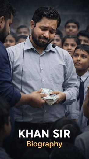 dr.sudhanhsu ravat | “Khan Sir Rejected 107 Crore For Students” #facts #education #khansir Incredible story of Khan Sir from Deoria, UP. Born in a middle-class... | Instagram