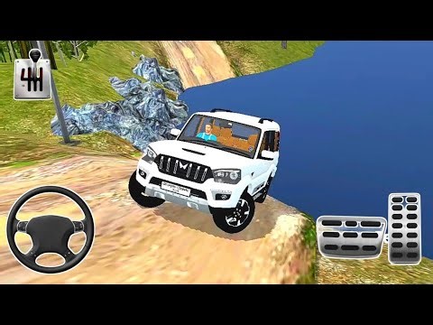 Mahindra Scorpio 4x4 🔥 Real Off-Road King bus simulator indonesia #gameplay videos 👉😱🚌