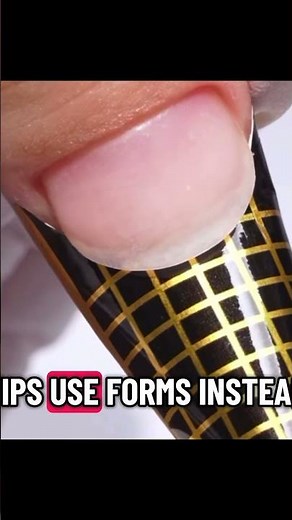 How to use nail forms for gel nails