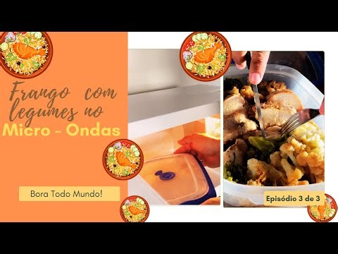 REFEIÇÃO COMPLETA NO MICROONDAS – ARROZ 🍚 FEIJÃO 🫘 E FRANGO 🍗 FÁCIL E RÁPIDO 💨