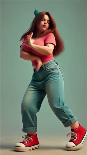 Part 1099 : Cartoon Dancing series! Inspiration/ Dancer: 💃@nadia.vilaplana