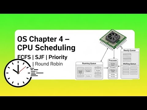 Operating System Chapter 4 | CPU Scheduling | MAKAUT BCA Sem 4 | Exam Oriented