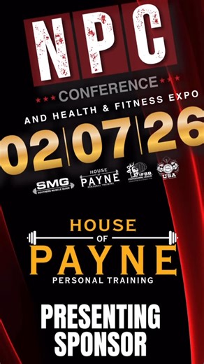 Southern Muscle Guide on Instagram: "🔥 NPC CONFERENCE & HEALTH + FITNESS EXPO 🔥 Presented by HOUSE OF PAYNE PERSONAL TRAINING 💪 📅 February 7, 2026 📍 Alison Crossman Performing Arts Theater 📌 Lilburn, GA 30047 🎟️ FREE & Open to Everyone We’re proud to be the Presenting Sponsor of the NPC Conference & Health & Fitness Expo—bringing education, inspiration, and the fitness community together under one roof. HOUSE OF PAYNE PERSONAL TRAINING ✨ Shaping Bodies… it’s what we do. ✨ Whether you’re i