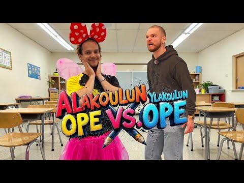 Opettaja-sketsit (alakoulu vs. yläkoulu) KOOSTE