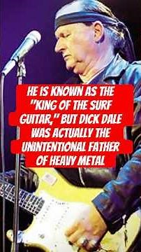 He is known as the "King of the Surf Guitar," but Dick Dale was actually #music #rocknroll