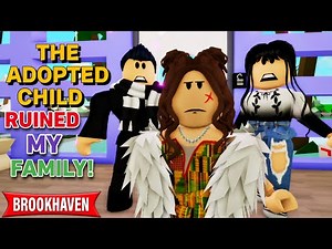 The Adopted Child Ruined My Family!! || Roblox Brookhaven 🏡RP || CoxoSparkle2