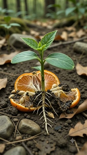 The Orange Life Cycle You've Never Seen 🍊👀 #timelapse #nature #shorts