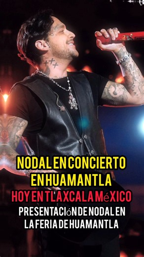 Nodal hoy se presenta en la feria de huamantla Tlaxcala con su tour #christiannodal #angelaaguilar