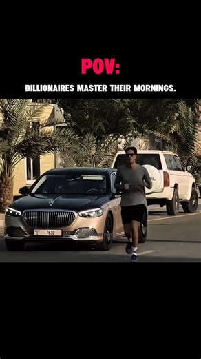 POV: Billionaires Master Their Mornings. #motivation #money #billionaire #discipline #habits #rich