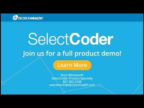 Boost Medical Coder Efficiency and Accuracy - SelectCoder Online Coding Tool