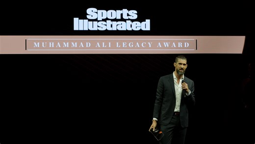 Michael Phelps’ inspiring speech after receiving the Muhammad Ali Legacy Award