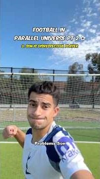 Football In Parallel Universe 😨⚽️ #football #soccer