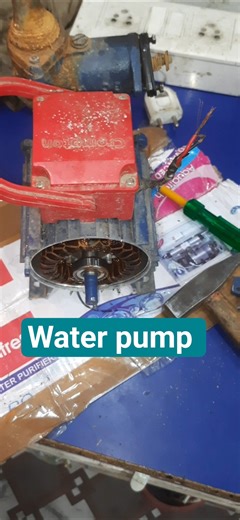 Water pump repair👍#repair #motor#shortvideo #status