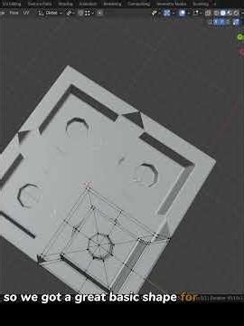 Fast LEGO 3D Modeling: 1x1 to 2x2 #lego #blender #3dprinting #3dmodeling