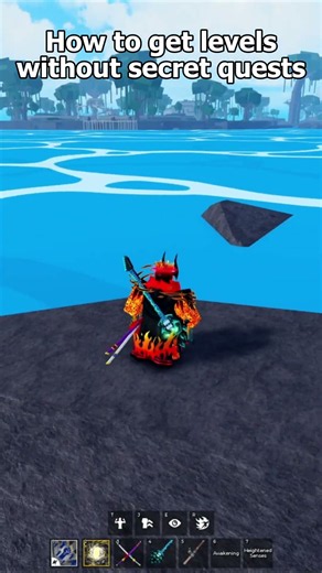 How to level up fast without secret quests in Blox Fruits