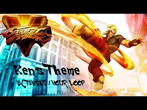Street Fighter V Ken's Theme | EXTENDED 1 HOUR LOOP |