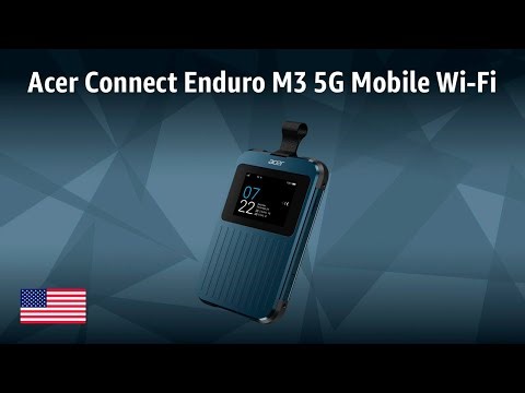 5G router Acer Connect Enduro M3 5G Mobile Wi-Fi | TEST | English