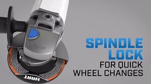 HART 20-Volt Angle Grinder with 4Ah Battery and Charger Starter Kit Bundle