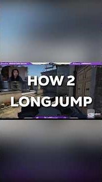 HOW 2 LONGJUMP IN CS2! #cs2 #shorts #bhop