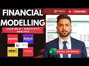 Zomato Financial Modelling || Chapter 12 - Sensitivity Analysis || eternal LTD