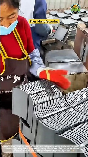 How Tiles Are Made 🧱🔥 | Full Manufacturing Process