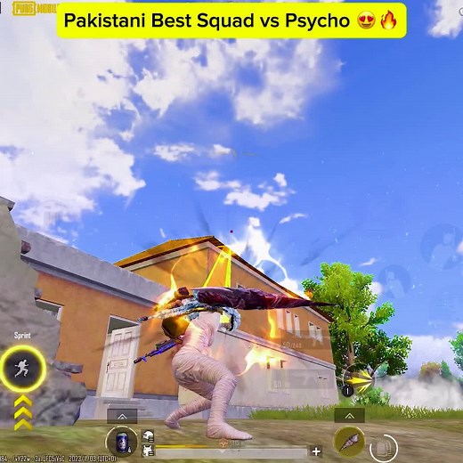 Best Squad vs Psycho Battle in PUBG Mobile