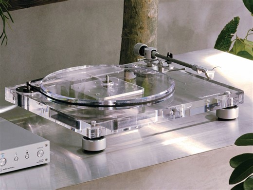 Audio-Technica AT-LPA2 turntable redefines analog audio with a transparent design - Yanko Design