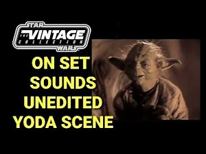 On Set Sound Original Unedited Yoda Puppet Scene Frank Oz